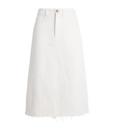 JIL SANDER DENIM MIDI SKIRT