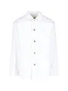 Jil Sander Denim Overshirt - White