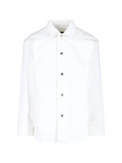 Jil Sander Denim Overshirt - White