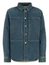 Jil Sander Denim Oversized Shirt In Blue