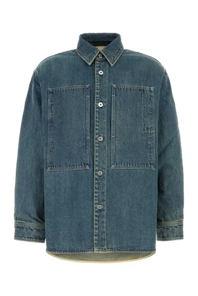 Jil Sander Denim Shirt In Blue