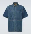 Jil Sander 168 Short Sleeve Shirt In Blau