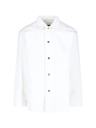 Jil Sander Buttoned Shirt In White