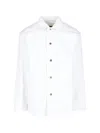 Jil Sander Buttoned Shirt In White