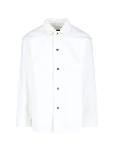 Jil Sander Buttoned Shirt In White