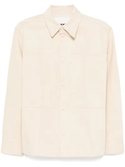 Jil Sander Denim Shirt In Neutrals