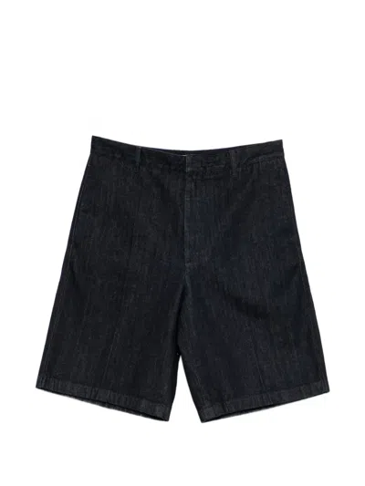 Jil Sander Denim Shorts In Blue