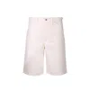 Jil Sander Denim Shorts In White