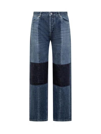 Jil Sander Denim Jeans In Cobalt Blu
