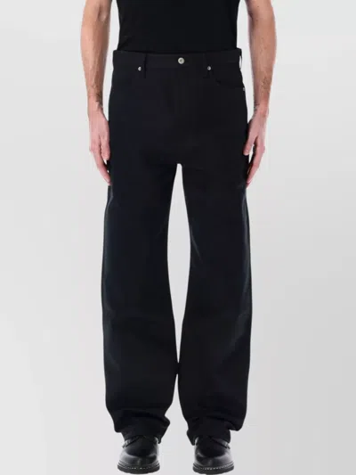 JIL SANDER DENIM TROUSERS FEATURING BELT LOOPS