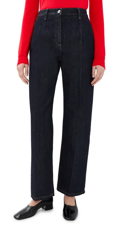 Jil Sander Denim Trousers Magnet In Black