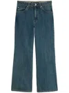 Jil Sander Women Denim Wide-leg Jeans In Blue