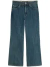 Jil Sander Women Denim Wide-leg Jeans In Blue