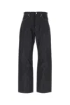 Jil Sander Blue Jeans With Belt Loops And Logo Patch On The Rear In Denim Man In Blue