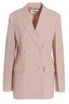 Jil Sander Double Breast Blazer Jacket Blazer And Suits Pink In Pink