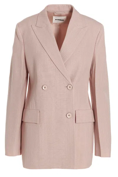 JIL SANDER JIL SANDER DOUBLE BREAST BLAZER JACKET