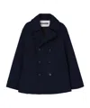 Jil Sander Double-breasted Casual Jacket In Black