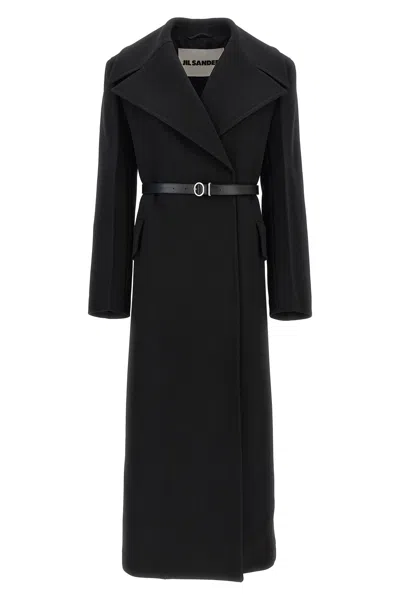 JIL SANDER JIL SANDER DOUBLE-BREASTED COAT