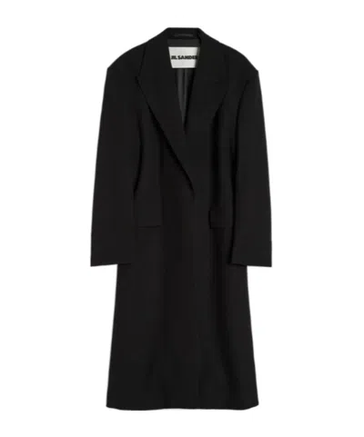 JIL SANDER DOUBLE-BREASTED COAT