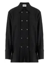 Jil Sander Wool Double-breasted Shirt