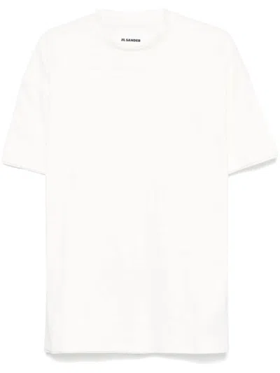 Jil Sander Double-layer T-shirt In White