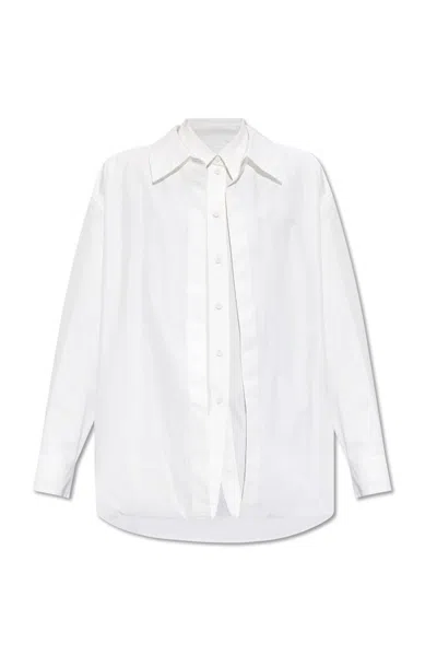 Jil Sander Double Layered Long In White
