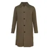 Jil Sander Double Split Overcoat In Multi