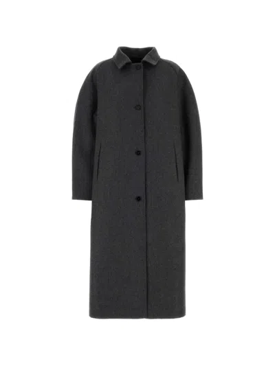 JIL SANDER DOUBLE WOOL COAT