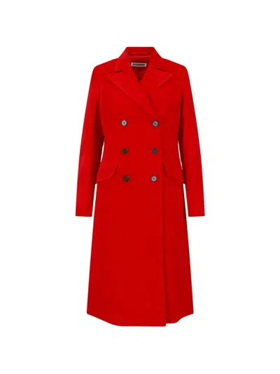 JIL SANDER DOUBLE-BREASTED COAT
