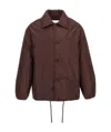 Jil Sander 'collared Drawstring Elasticated Cuffs Jacket'