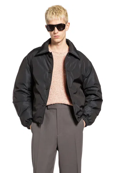 Jil Sander Down Blouson 18 In Black