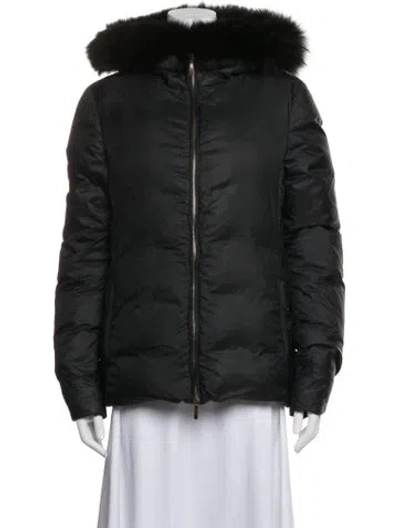 Pre-owned Jil Sander Down Coat In Black