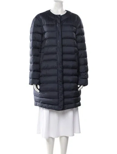 Pre-owned Jil Sander Down Coat In Blue