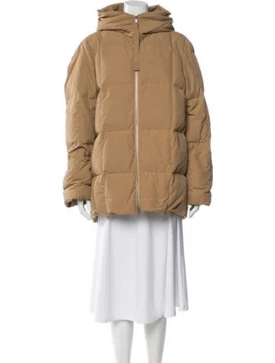 Pre-owned Jil Sander Down Coat In Neutral
