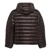 Jil Sander Technical Fabric Down Jacket In Animal Print