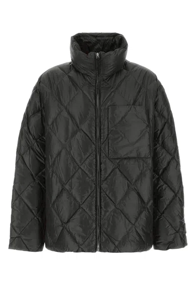 JIL SANDER JIL SANDER BLACK NYLON DOWN JACKET