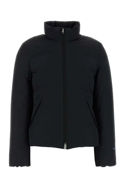 Jil Sander Puffer Down Down Jacket In Black