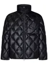 Jil Sander Diamond-quilted Recycled Nylon Down Jacket In Black