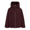 Jil Sander Down Jacket In Brown