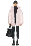 Jil Sander Down Jacket In Pink