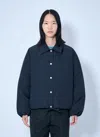 Jil Sander Down Jacket With Collar In Blue
