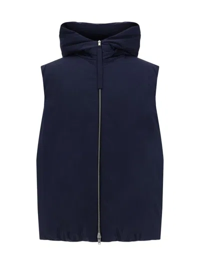 Jil Sander Down Jackets In Blue