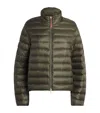 Jil Sander Down Padded Jacket In Green