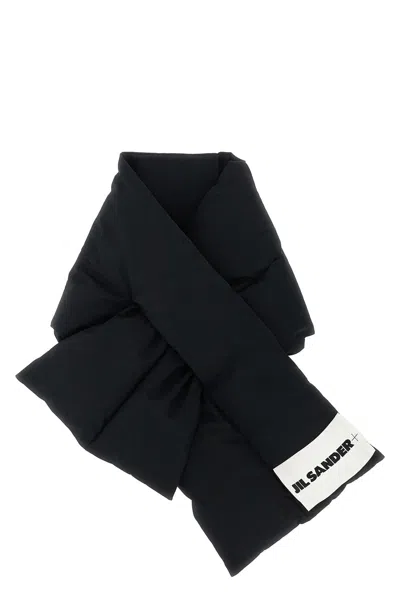 Jil Sander 'down Scarf 01' Scarf In Black