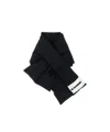 Jil Sander Down Scarf 01 Scarf In Black