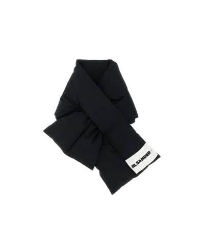 Jil Sander 'down Scarf 01' Scarf In Black
