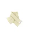 Jil Sander Quilted Down Scarf With Plush Goose Down Filling In White