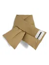 Jil Sander Down Scarf In Brown