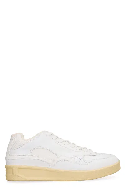 Jil Sander Dragon Low-top Trainers In White