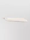 Jil Sander Draped High Waist Midi Skirt With Back Slit In White